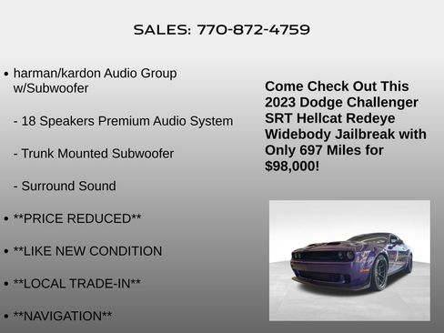 Used 2023 Dodge Challenger SRT Hellcat image 20