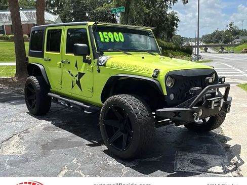 Used 2016 Jeep Wrangler Unlimited Sport w/ Connectivity Group AWD/4WD image 1