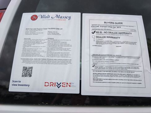 Used 2019 Chevrolet Express 2500 w/ Driver Convenience Package image 14