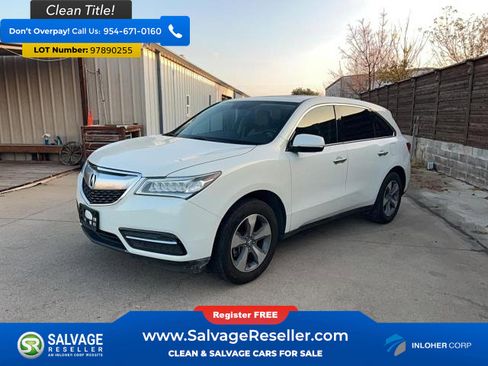 Used 2016 Acura MDX FWD image 3