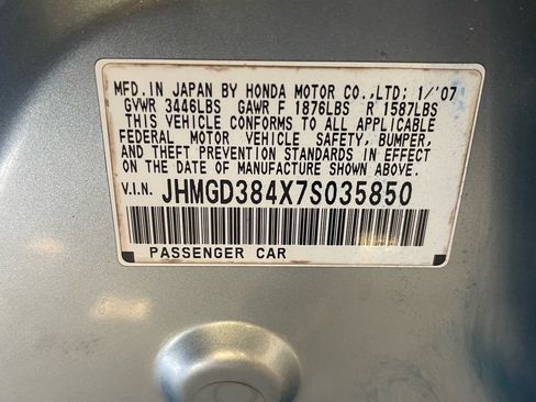 Used 2007 Honda Fit - (VALUE TRADE - AS IS - MECHA image 14