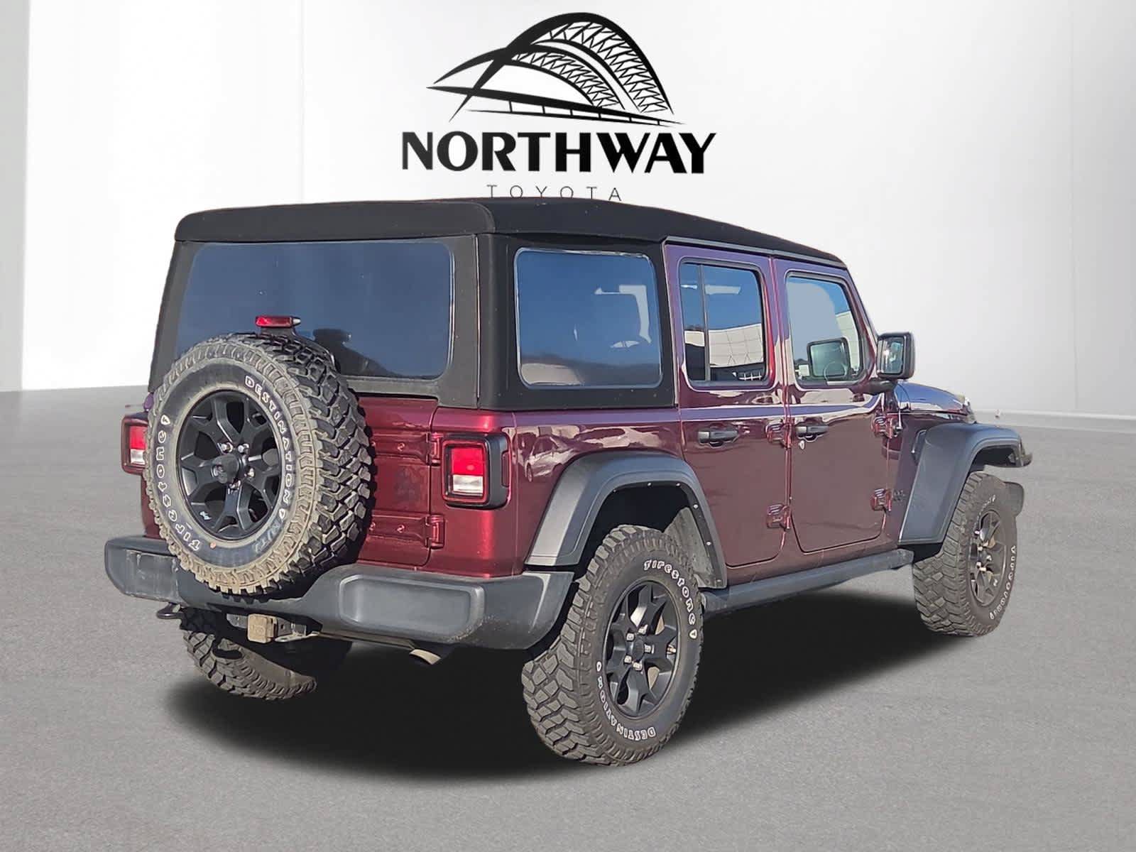 Used 2021 Jeep Wrangler Unlimited Sport AWD/4WD image 3