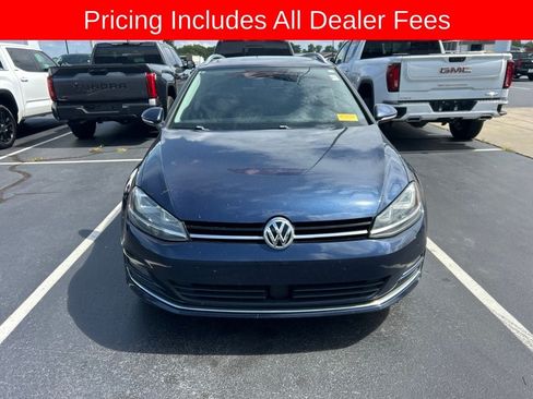 Used 2015 Volkswagen Golf TDI SEL w/ Lighting Package (SEL) FWD image 12