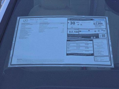 New 2026 Mercedes-Benz CLA 250 CLA 250 image 17