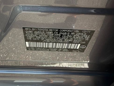 Used 2012 Lexus ES 350 FWD image 59
