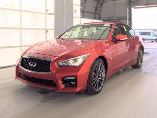 Used 2017 INFINITI Q50 Red Sport 400 AWD/4WD image 4