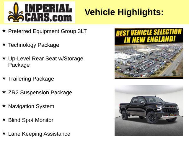 Used 2024 Chevrolet Silverado 1500 ZR2 w/ Technology Package AWD/4WD image 8