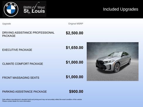 New 2026 BMW X6 M60i AWD/4WD image 17