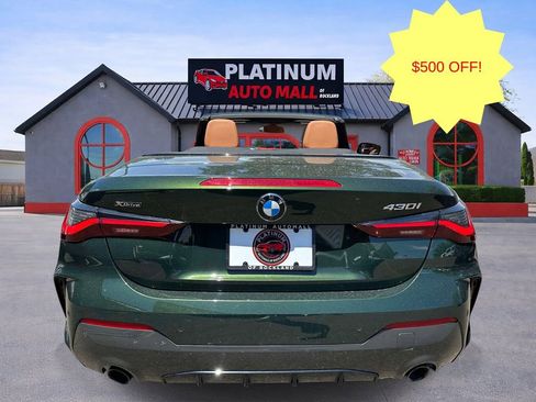 Used 2024 BMW 430i xDrive Convertible w/ M Sport Package AWD/4WD image 3