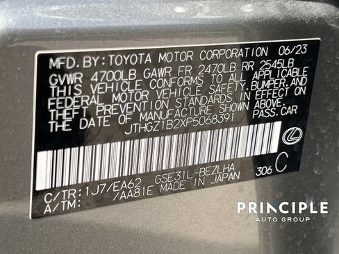 Used 2023 Lexus IS 350 F Sport w/ Memory Package RWD image 34
