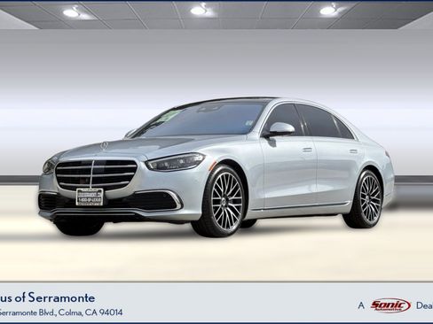 Used 2021 Mercedes-Benz S 580 4MATIC Sedan image 1