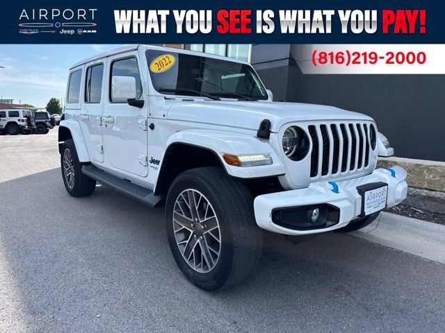 Used 2022 Jeep Wrangler Unlimited Sahara AWD/4WD image 1