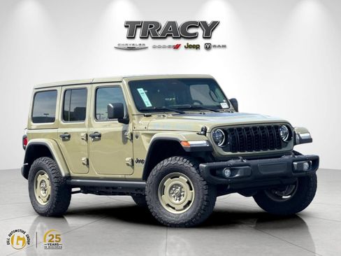 Used 2025 Jeep Wrangler Unlimited Sport S 4xe AWD/4WD image 1