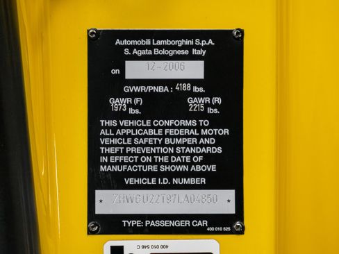 Used 2007 Lamborghini Gallardo Spyder image 69