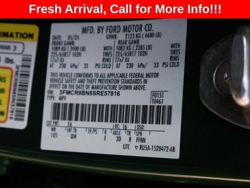 Used 2025 Ford Bronco Sport Big Bend w/ Convenience Package image 44