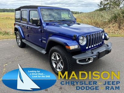Certified 2019 Jeep Wrangler Unlimited Sahara w/ Cold Weather Group