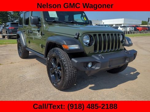Used 2021 Jeep Wrangler Unlimited Sport AWD/4WD image 8