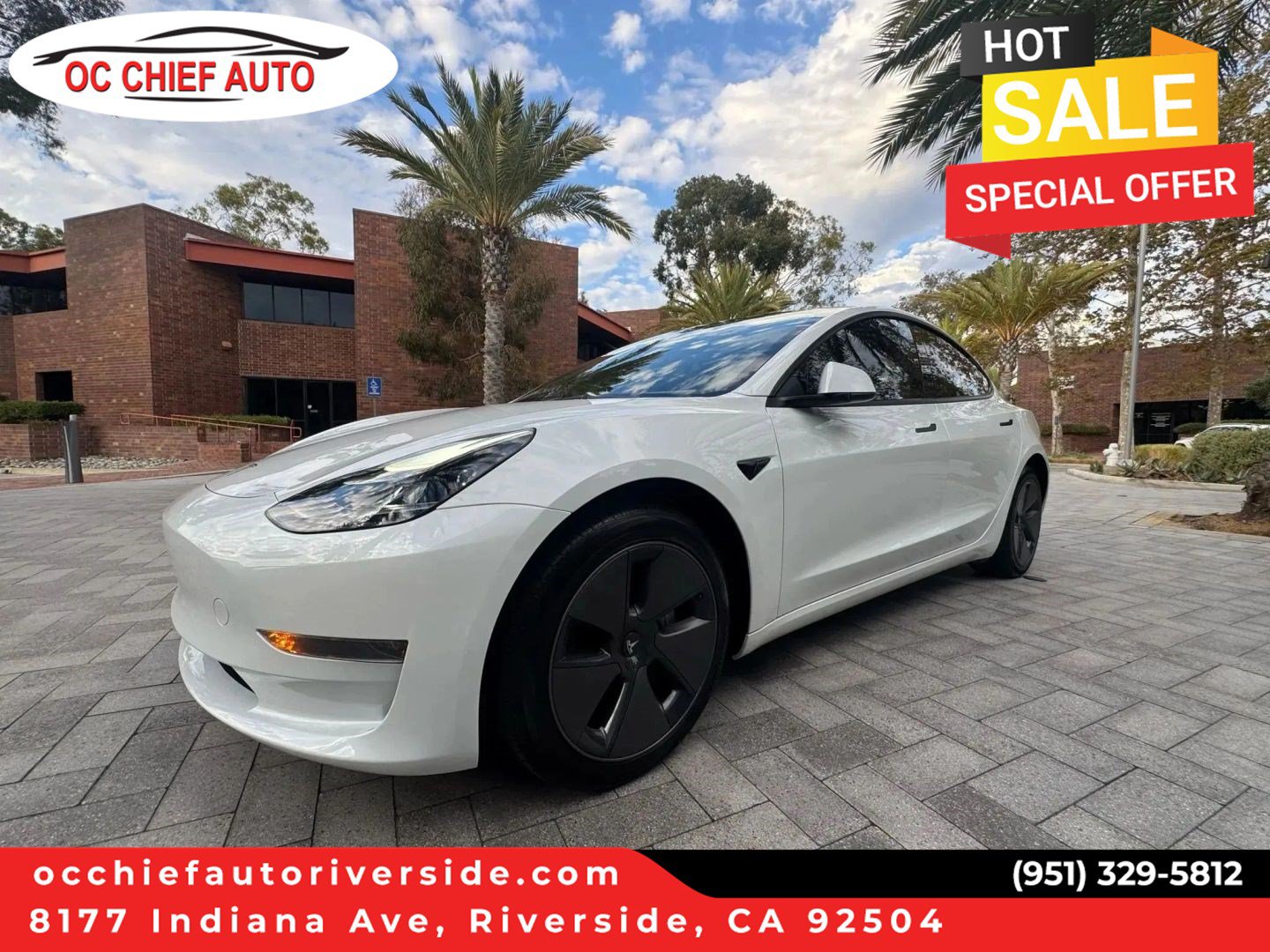 Used 2023 Tesla Model 3 Standard Range RWD image 1
