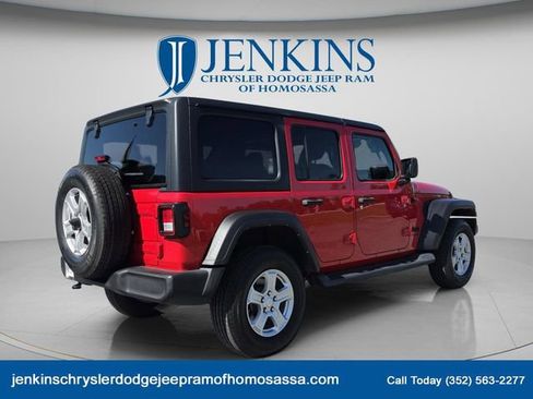Certified 2022 Jeep Wrangler Unlimited Sport AWD/4WD image 4