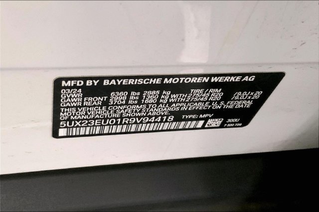 Used 2024 BMW X5 xDrive40i w/ Premium Package AWD/4WD image 13