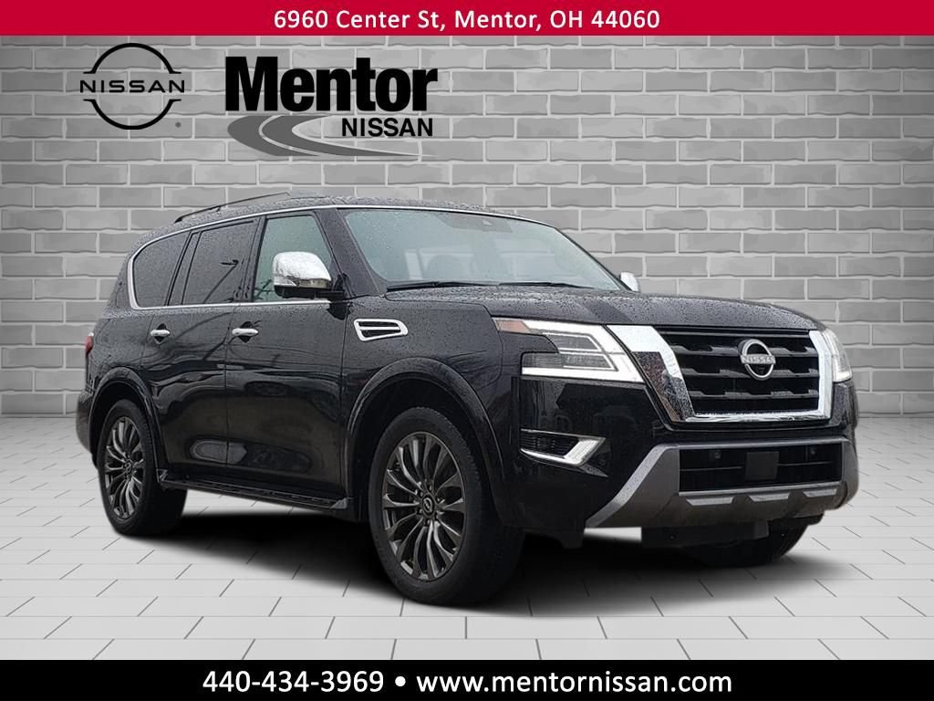 Used 2024 Nissan Armada Platinum w/ Captain's Chairs Package AWD/4WD image 1