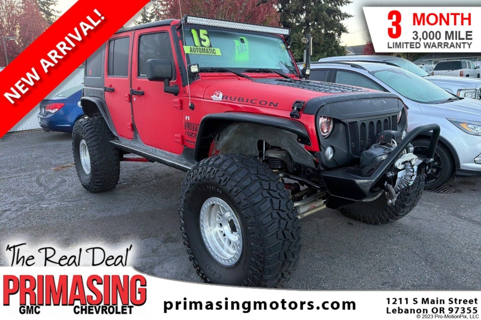 Used 2015 Jeep Wrangler Unlimited Rubicon AWD/4WD image 1