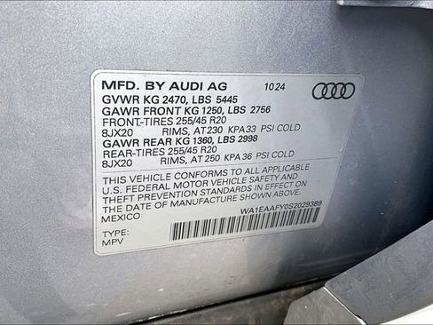 Used 2025 Audi Q5 2.0T Premium Plus w/ Premium Plus Package AWD/4WD image 19