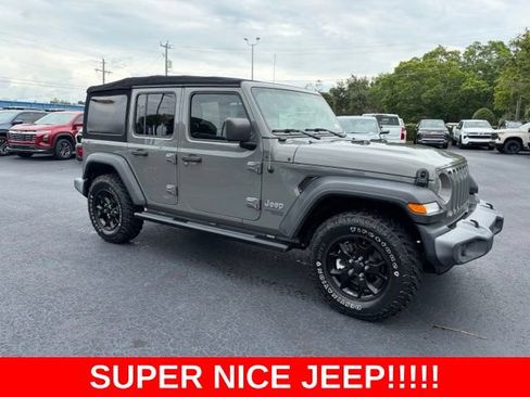 Used 2021 Jeep Wrangler Unlimited Sport AWD/4WD image 1