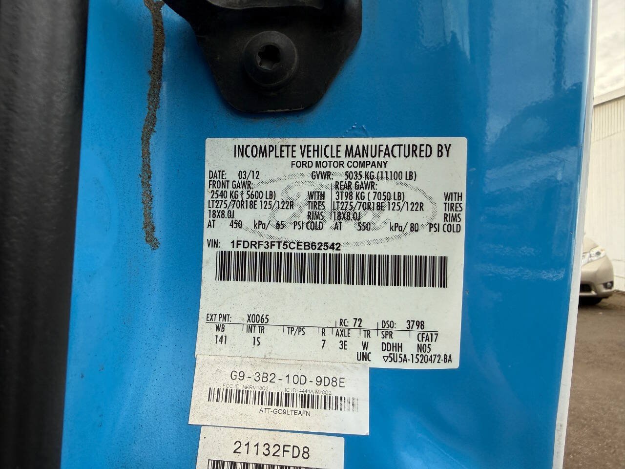 Used 2012 Ford F350 XL w/ Trailer Tow Pkg AWD/4WD image 55