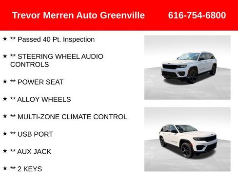 Used 2024 Jeep Grand Cherokee Altitude AWD/4WD image 13