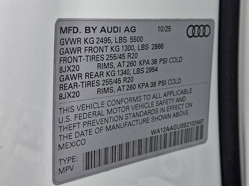 New 2025 Audi Q5 Premium Plus image 22