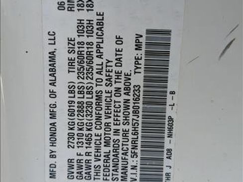 Used 2018 Honda Odyssey EX image 24
