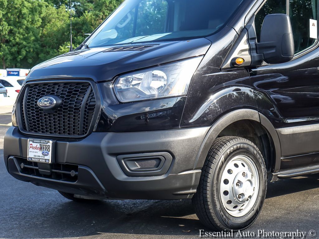 Used 2023 Ford Transit 350 148 High Roof Extended DRW RWD image 3
