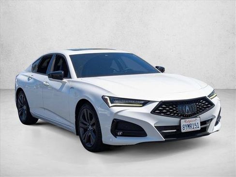 Used 2021 Acura TLX w/ A-SPEC Pkg AWD/4WD image 3