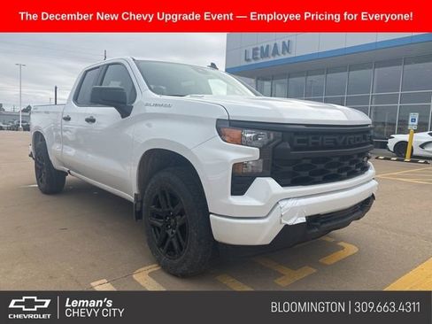 New 2026 Chevrolet Silverado 1500 Custom w/ Turbomax Blackout Package image 1