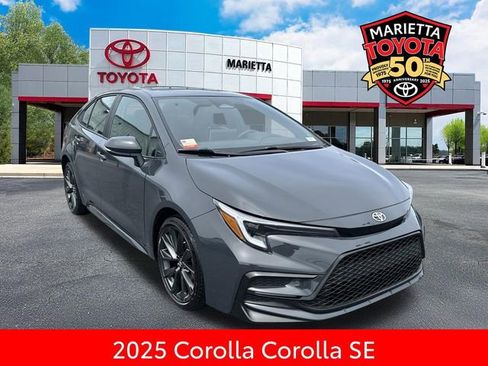 Certified 2025 Toyota Corolla SE w/ SE Premium Package FWD image 1