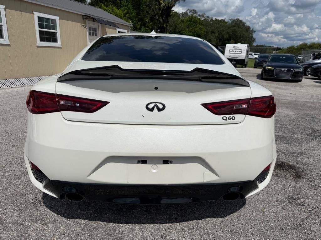 Used 2018 INFINITI Q60 2.0t w/ Sensory Package 2.0T Luxe RWD image 6