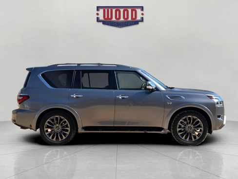 Used 2021 Nissan Armada Platinum w/ Captain's Chairs Package image 2