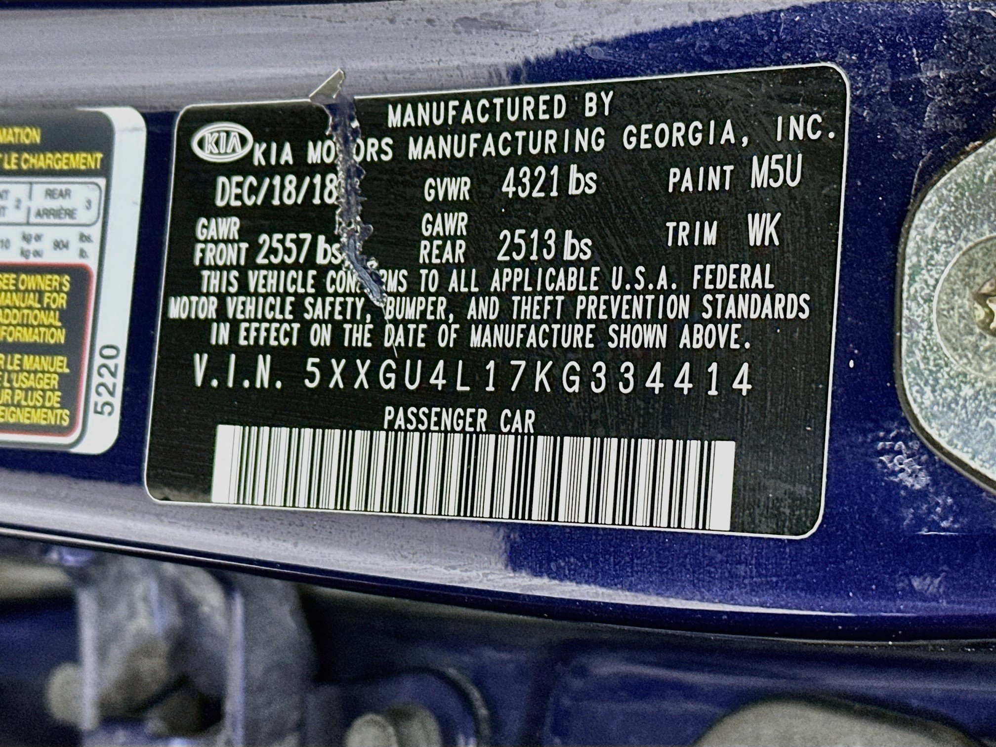 Used 2019 Kia Optima EX w/ EX Premium Package FWD image 33