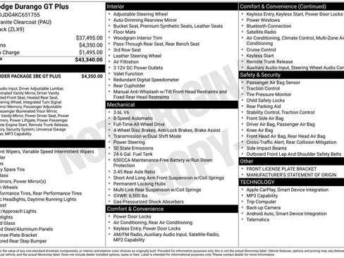 Used 2019 Dodge Durango GT image 37