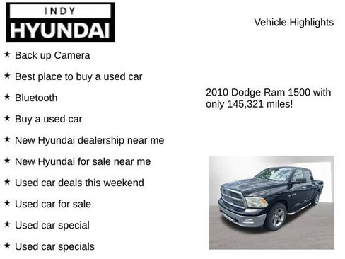 Used 2010 Dodge Ram 1500 Truck SLT w/ Big Horn Regional Pkg RWD image 8