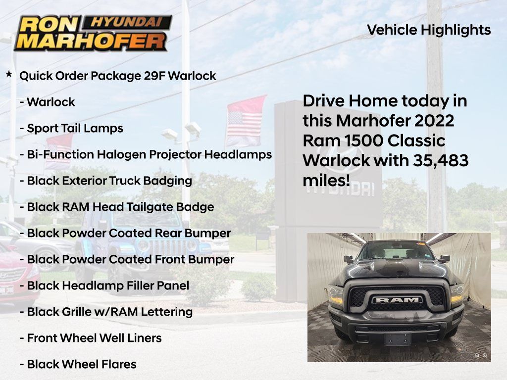 Used 2022 RAM 1500 Warlock AWD/4WD image 8