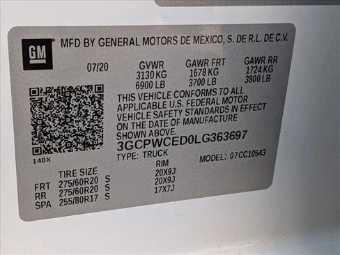 Used 2020 Chevrolet Silverado 1500 LT w/ Texas Edition image 21