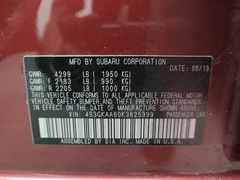 Used 2019 Subaru Impreza 2.0i image 33