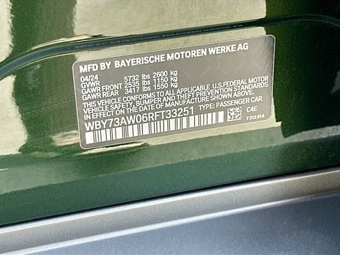 Used 2024 BMW i4 eDrive40 w/ Convenience Package RWD image 34