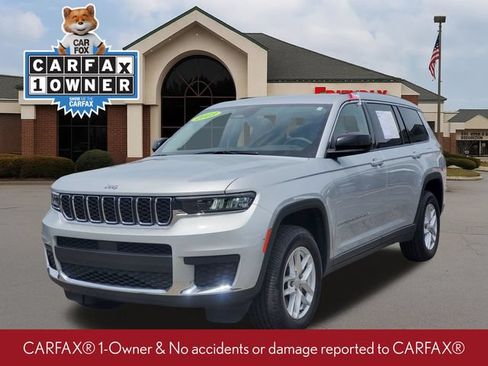Used 2023 Jeep Grand Cherokee L Laredo w/ Luxury Tech Group I AWD/4WD image 2