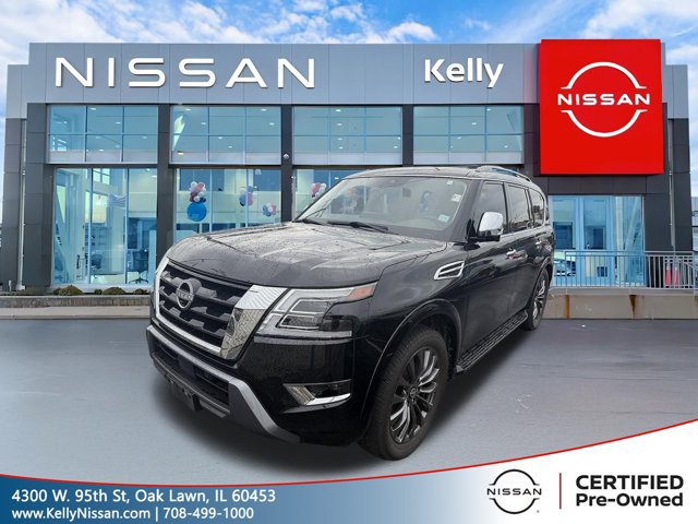 Certified 2023 Nissan Armada Platinum w/ Captain's Chairs Package AWD/4WD image 1