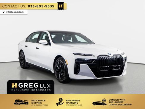 Used 2025 BMW 740i w/ Premium Package RWD image 1