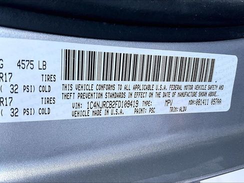 Used 2015 Jeep Patriot Limited w/ Sun/Sound Group AWD/4WD image 17