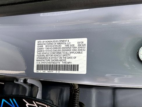 New 2026 Honda Pilot Black Edition image 22